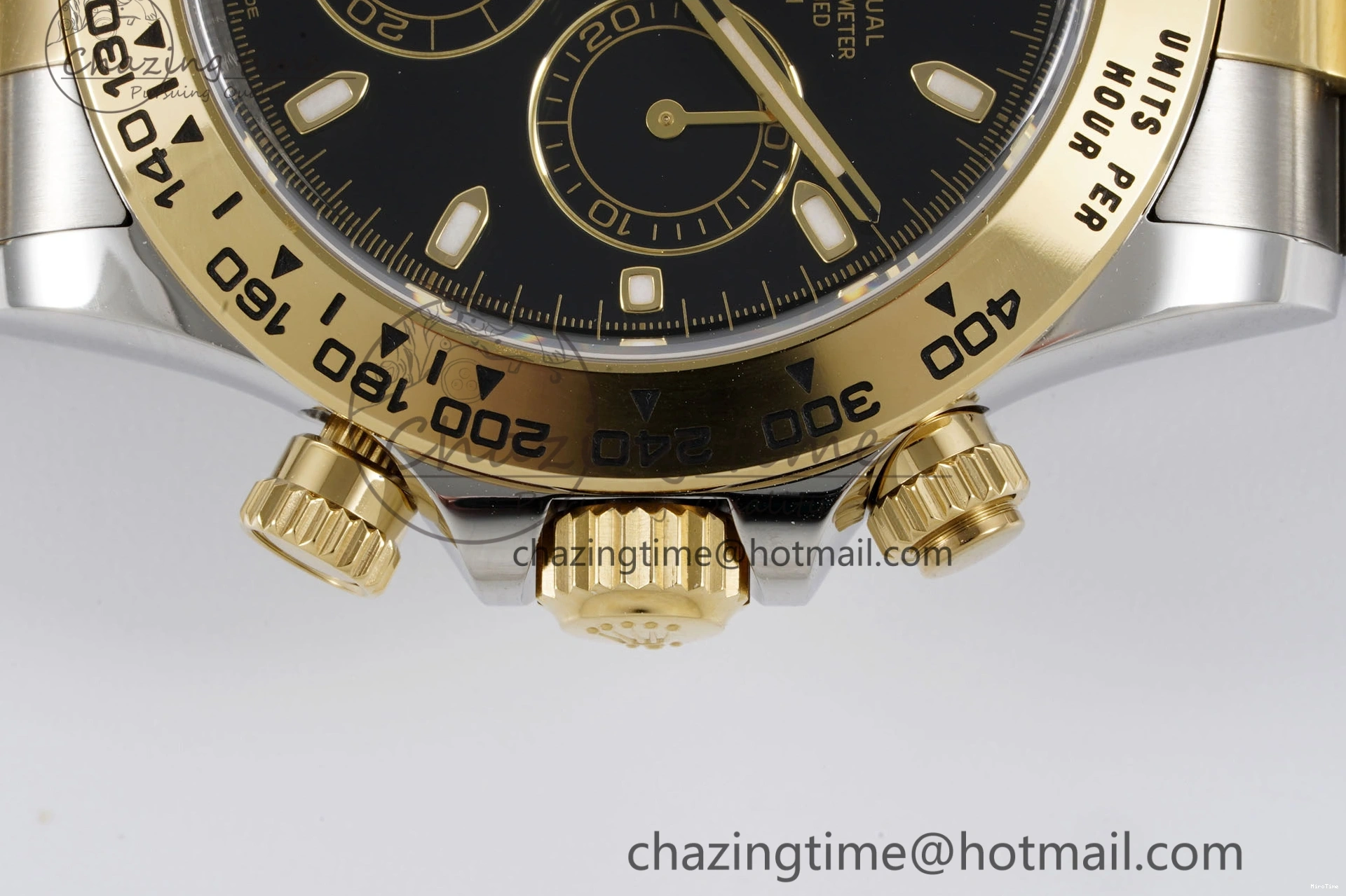 MiroTime 0502 Daytona 116503 Clean 1:1 Best Edition Black Dial on SS YG Bracelet SA4130 V SmartChoice 2084